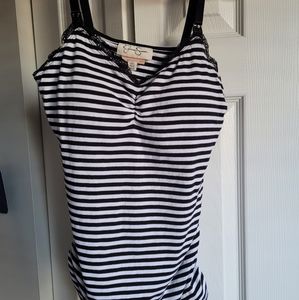 Jessica Simpson Striped tank